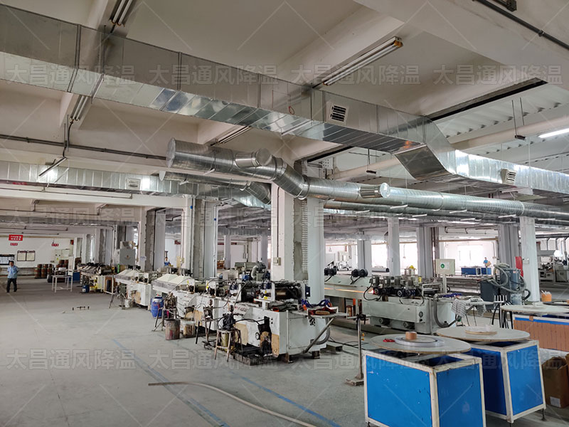 夏日降溫神器，環(huán)?？照{(diào)讓廠房更宜人！